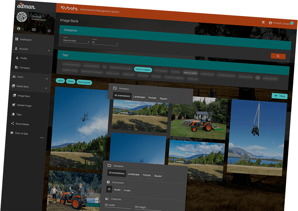 Kubota MyAdman cover