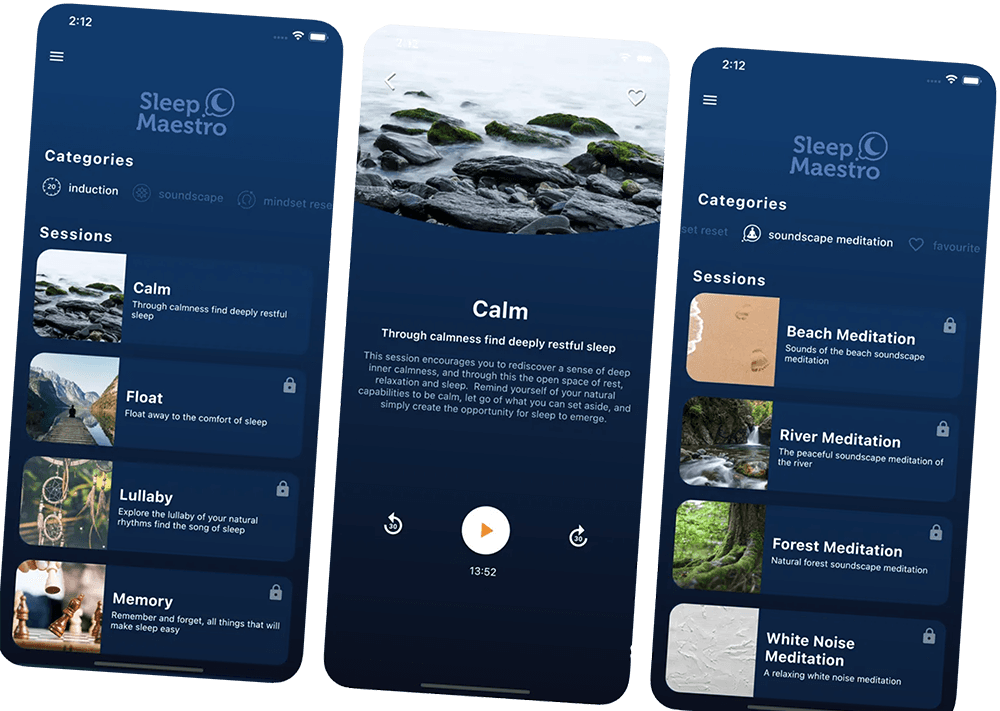 Sleep Maestro Mobile App cover